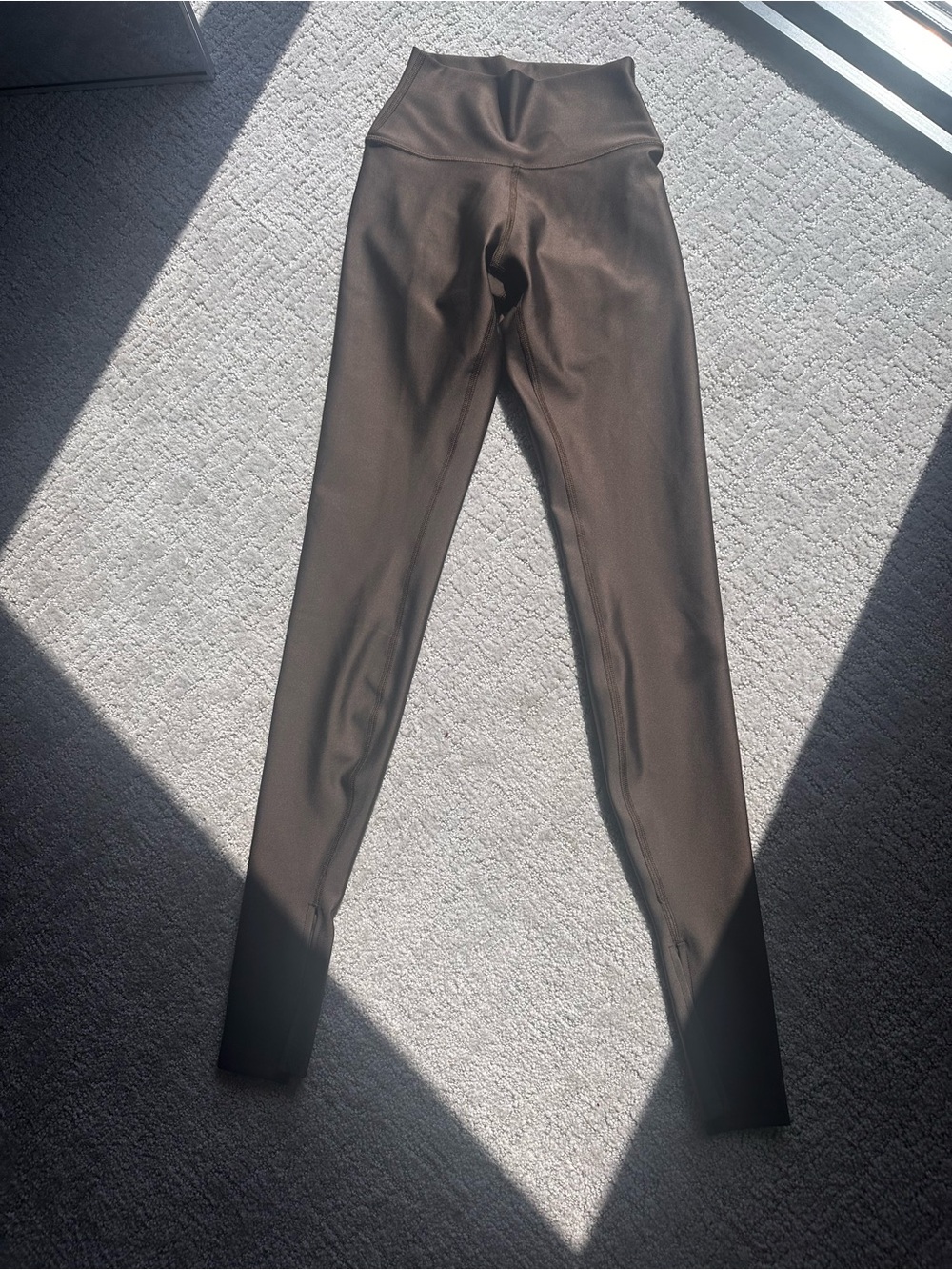 High-Waist alo Brown Leggings